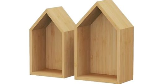 Cube de bambou brut